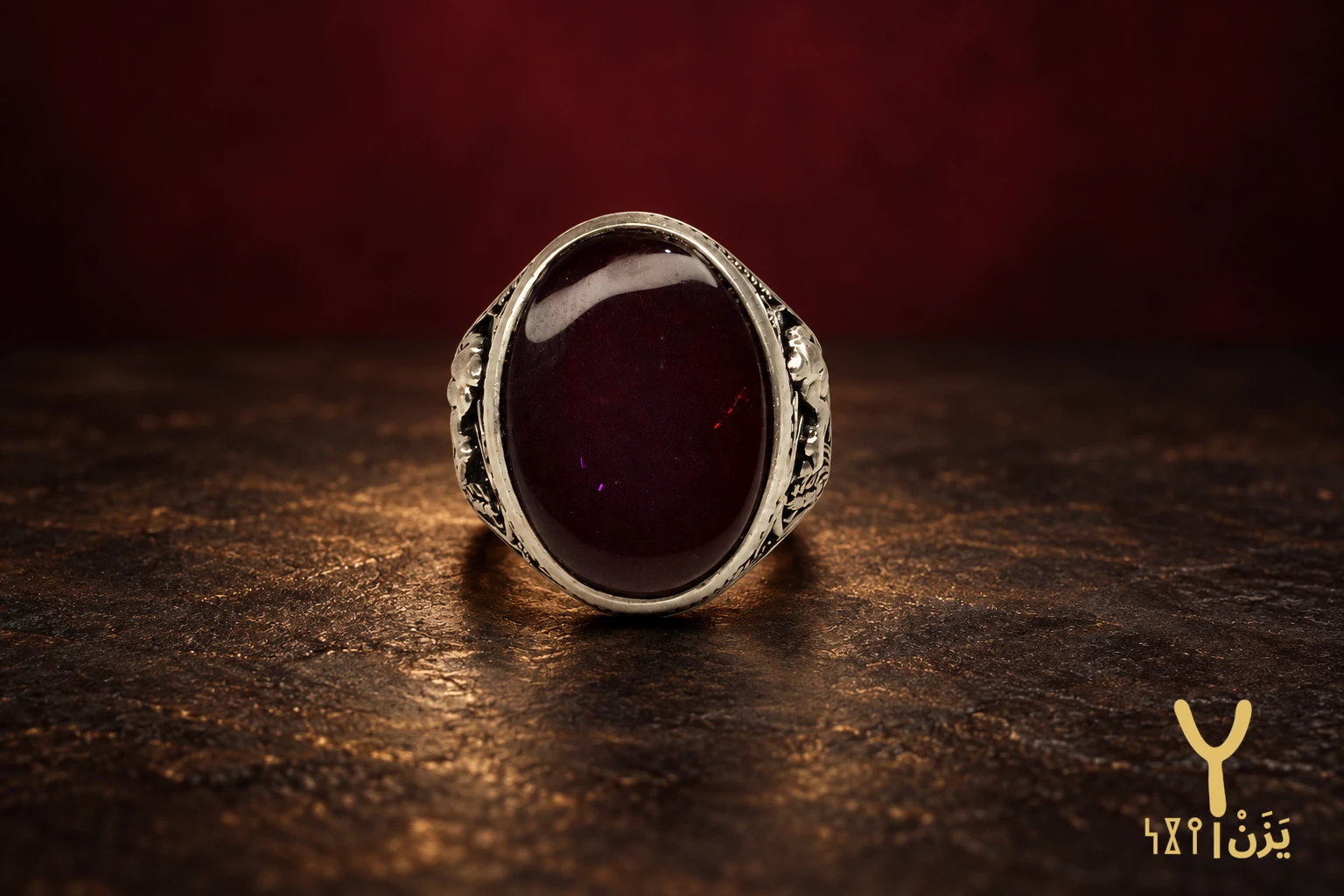 Hunter's Garden Kabdi Agate Ring Hunter's Garden Kabdi Agate Ring, sterling silver and Yemeni agate, view 3